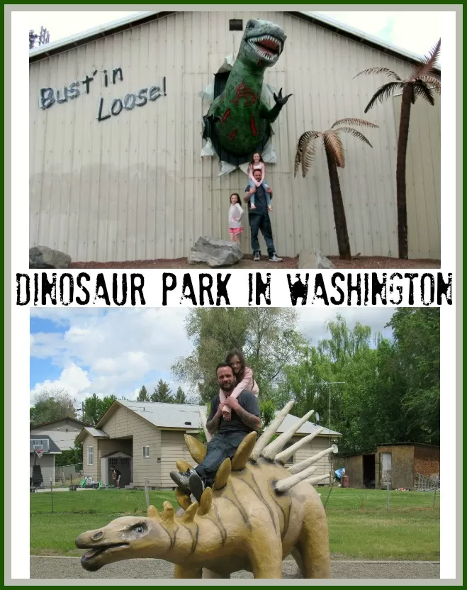 Dinosaur Park in Granger, Wa. Perfect for Dinosaur Fans!
