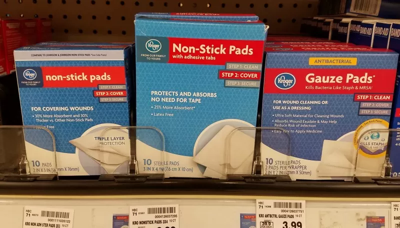 Kroger Gauze for Flash Sale