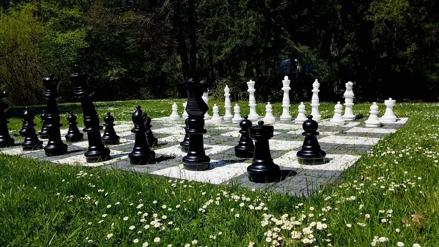 Life Size Chess at Lakedale Resort