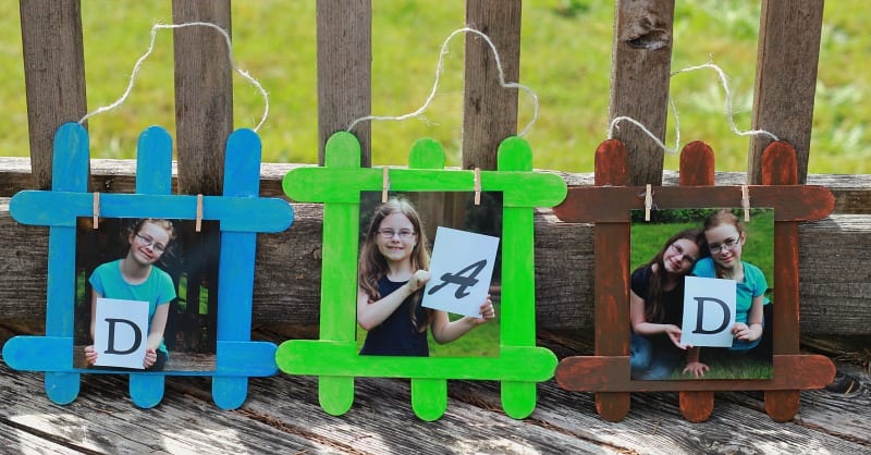 Personalized Fathers Day Photo Gift