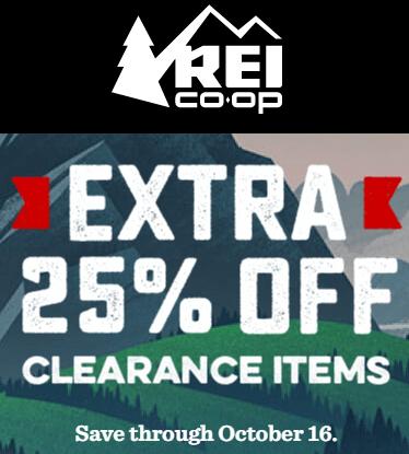 Rei Coupon & Sale At the REI garage sale, the early bird gets the worm backpack. REI limits your time to 30 minutes, so at it was our turn at the deals. Thankfully, my wife and I had a game plan. The week earlier, I’d scoped-out new boots and she had her heart set on a new backpack. .