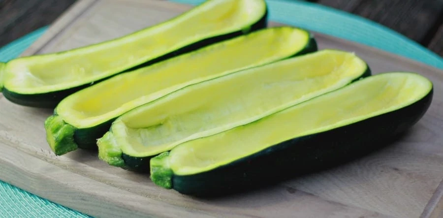 Stuffed Zucchini Shells