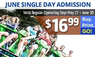 Wild Waves Spring Special – $16.99 Kids Tickets, $19.99 Regular Tickets – Spring Special