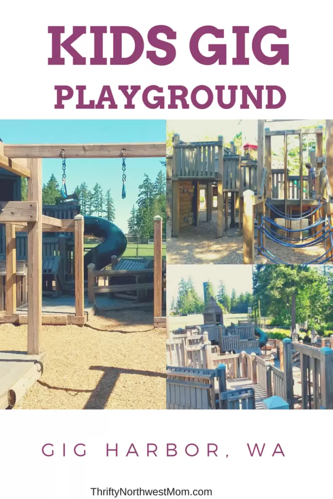 Kids Gig Playground in Gig Harbor WA - A hidden gem kids will love