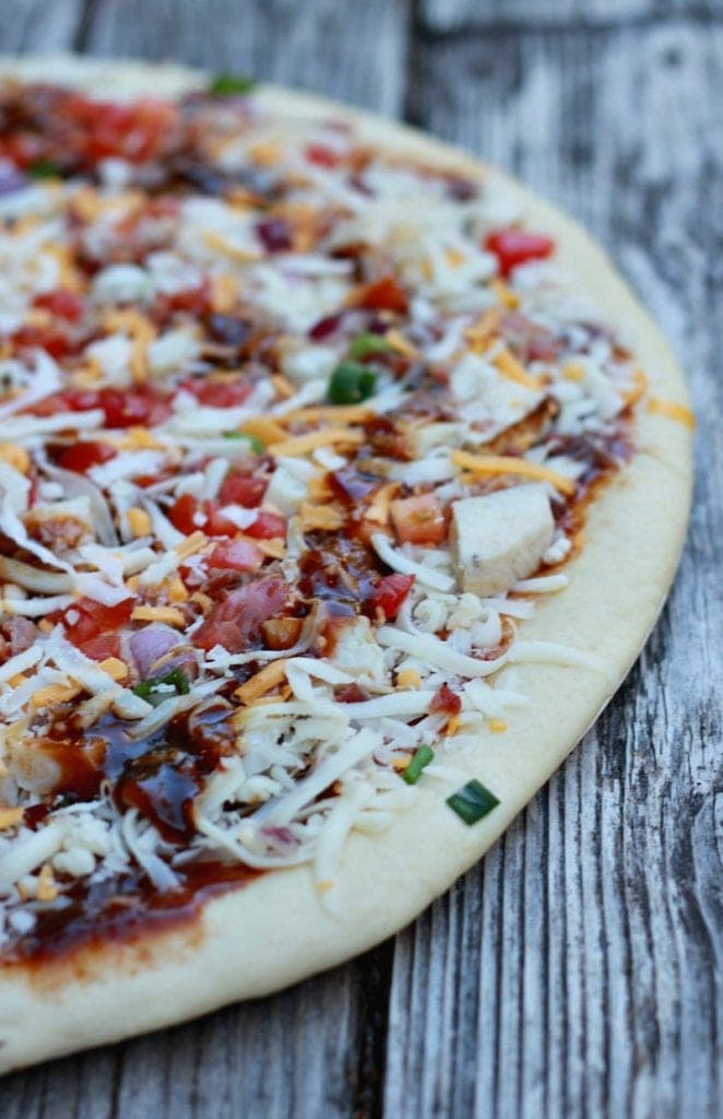 Papa Murphy's BBQ Chicken Take and Bake Pizza Made with KC