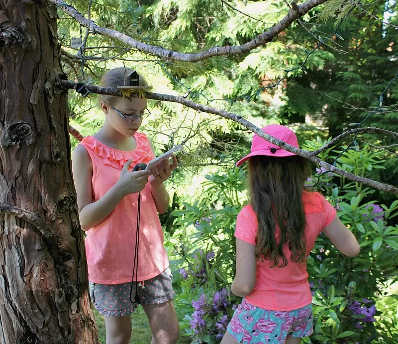 Geocaching at Alderbrook resort