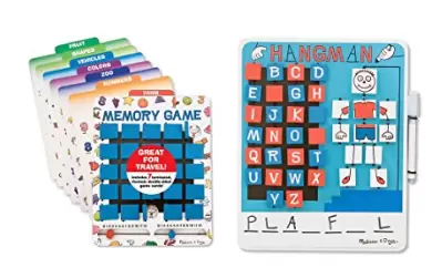 Melissa & Doug Wood Travel Games