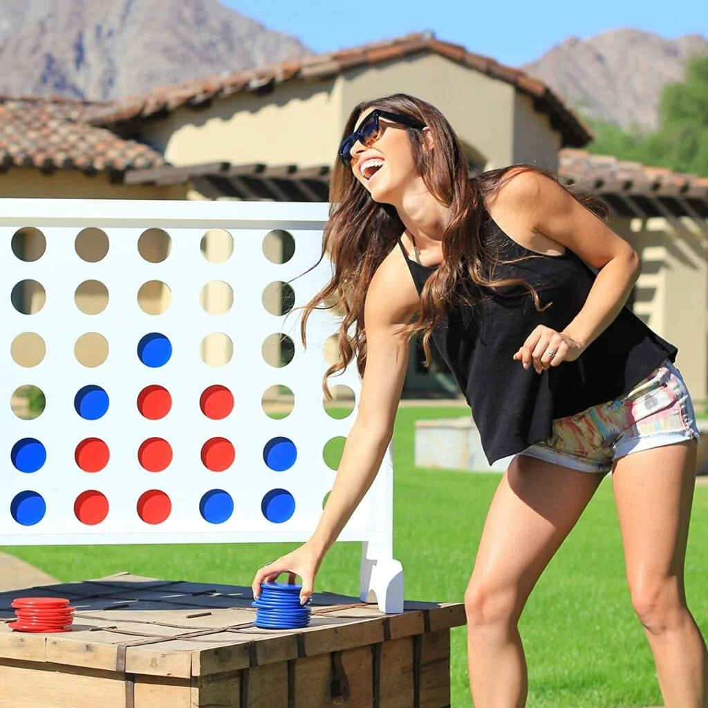 Giant Lawn Connect 4 Game