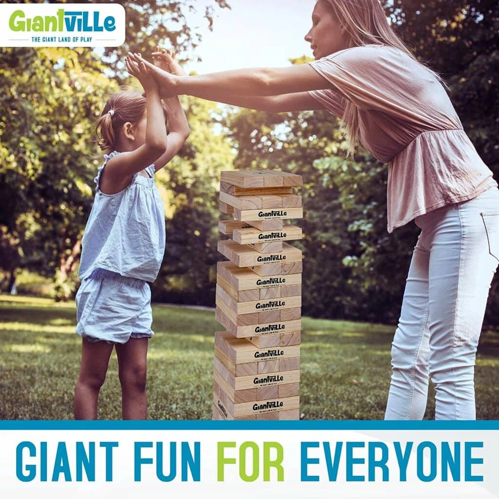 Giant Lawn Jenga Game