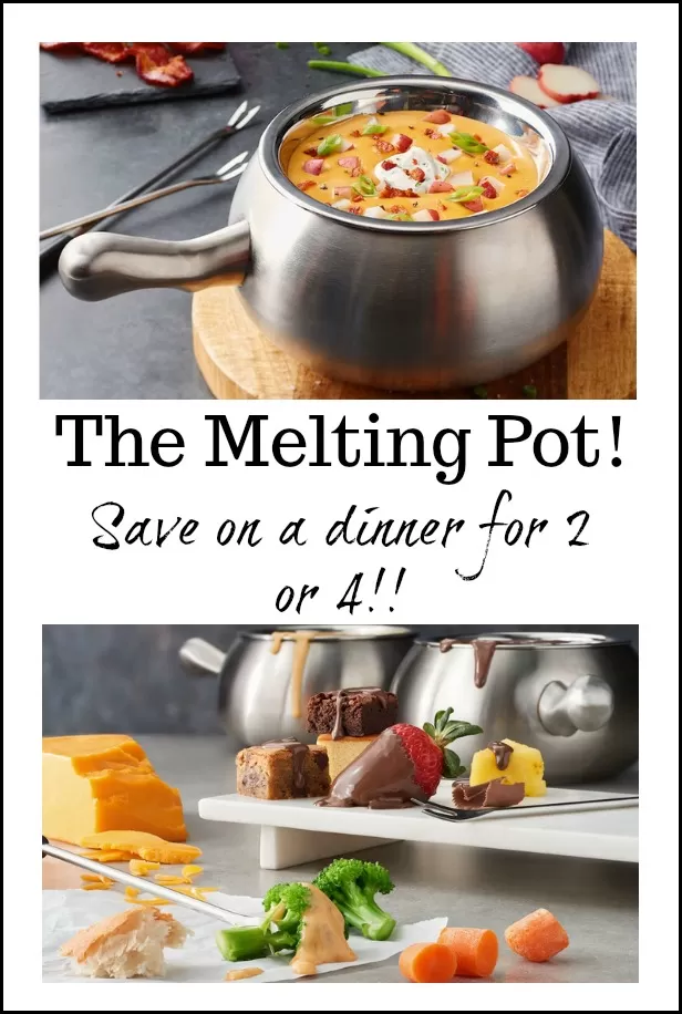 The Melting Pot Seattle, Tacoma or Bellevue – $66 Dinner for 2 (reg. $111)!