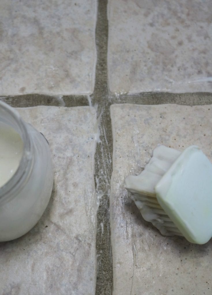 DIY Homemade Grout Cleaner - Thrifty NW Mom