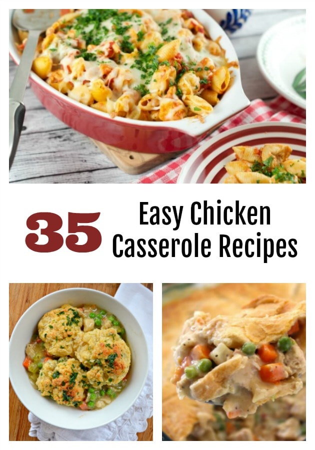 35 Easy Chicken Casserole Recipes - Thrifty NW Mom
