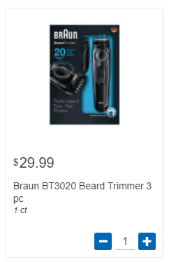 fred meyer beard trimmer