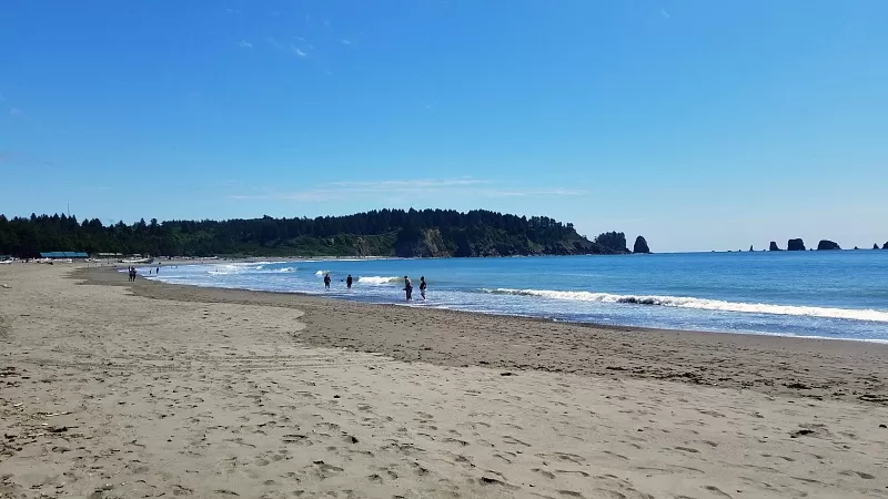 First Beach & Quileute Resort on the Olympic Peninsula