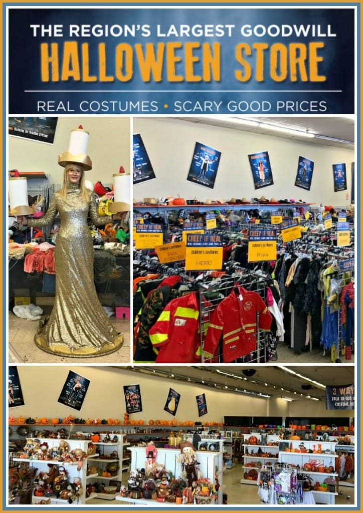 Largest Goodwill Halloween Store In America Great Deals on Costumes