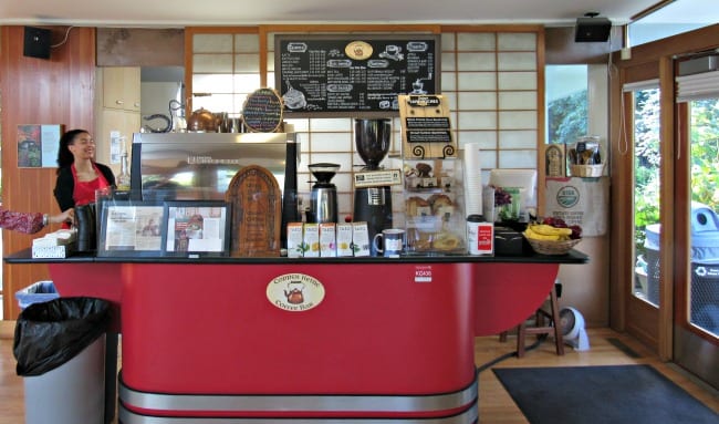 coffee shop at Bellevue Botanical Garden