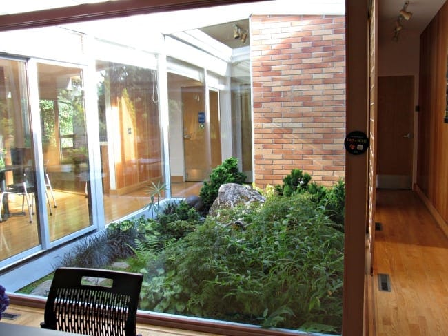 atrium at Bellevue Botanical Garden