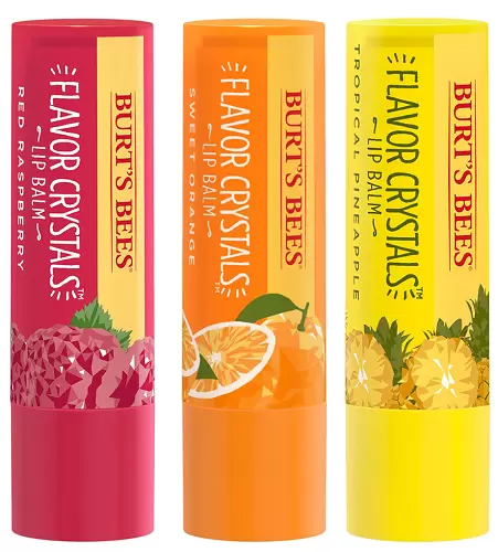 Burt’s Bees Exfoliating Formula Flavor Crystals Lip Balm 3 pk $6.99 (Today Only)