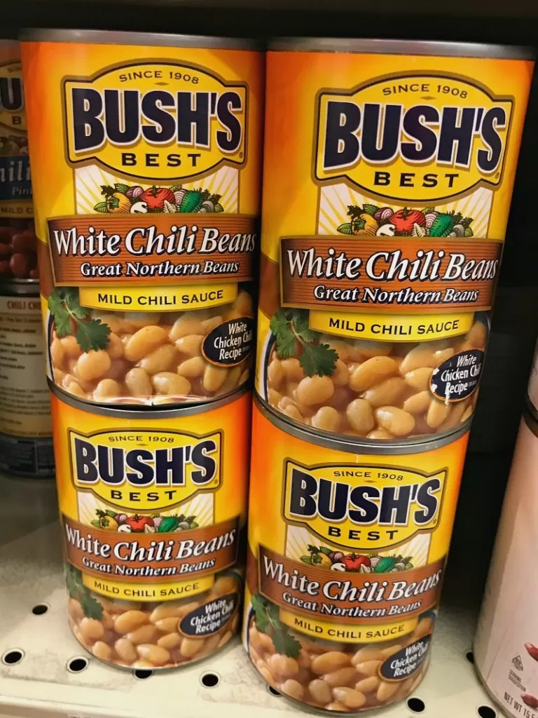 Bush's White Chili Beans at Walmart
