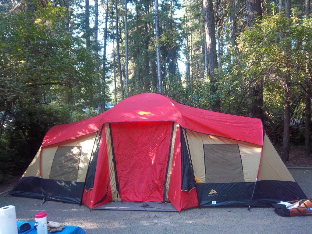 Family sized Ozark Trails Tent