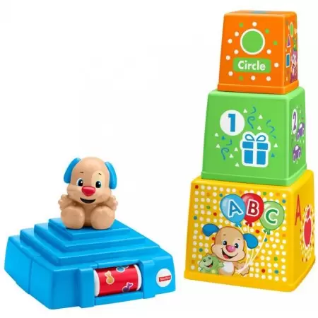 Fisher-Price Laugh & Learn Stack & Surprise Presents $9.98 (Reg $24.09)