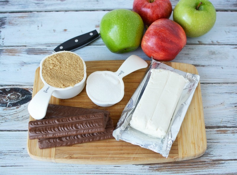 Ingredients for Toffee Apple Dip
