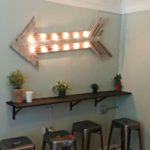 How to Make a Lighted Canvas Sign (For the Holidays, or Any Occassion)!