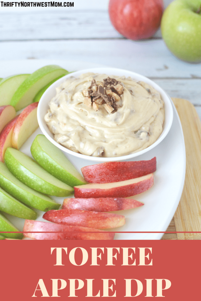 Toffee Apple Dip – Make in 10 minutes Or Less for a Fun Fall Treat!