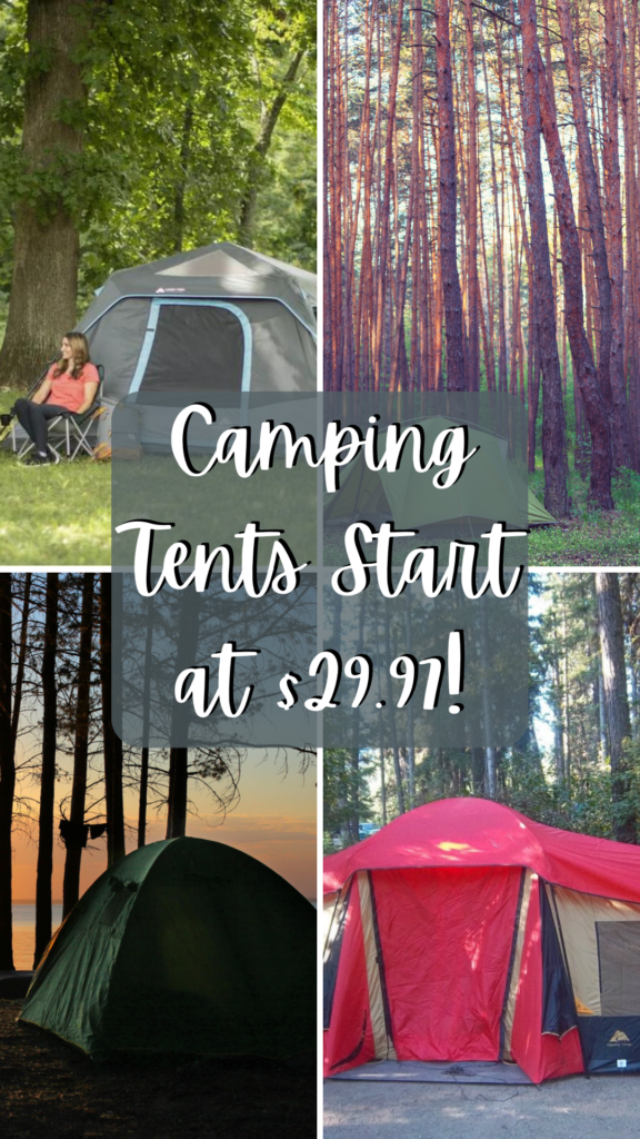 Ozark Trail Tents on Sale For As Low As $29.97!