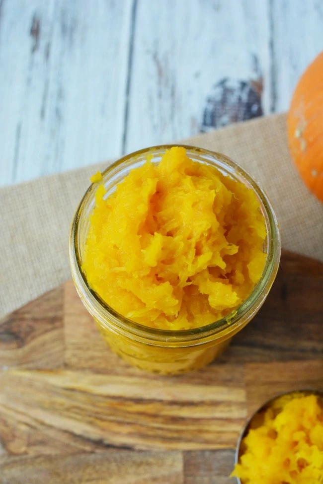 Pumpkin Puree from scratch