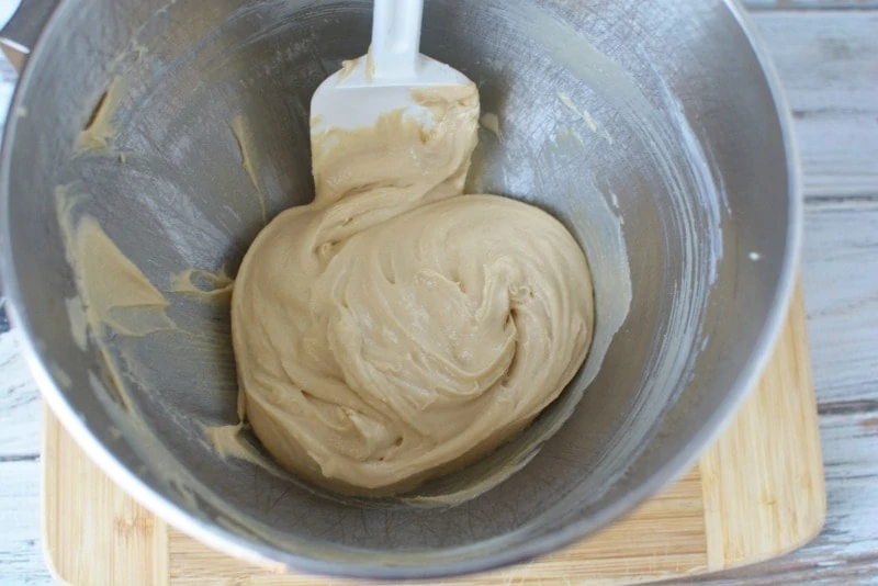 Toffee Apple Dip Ingredients Mixed