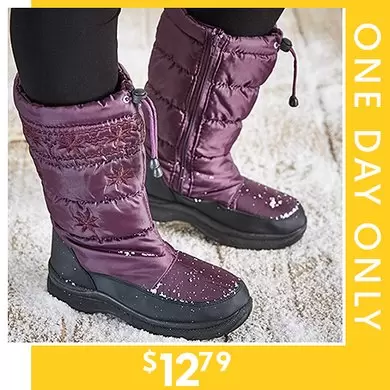 Winter Boot Sale Only $12.79! (Today Only)