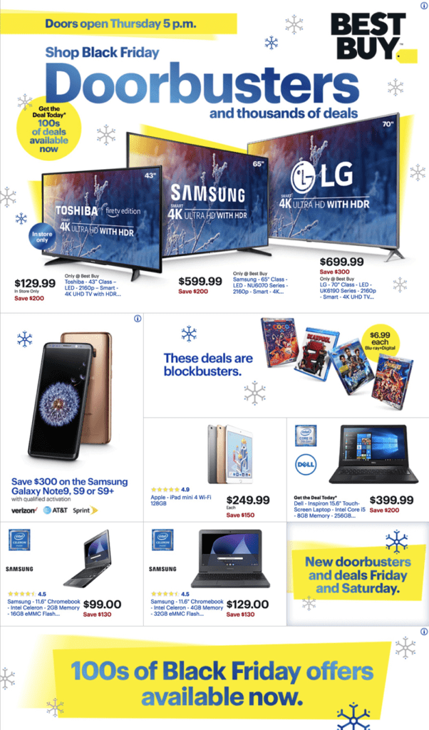 Best Buy Black Friday Deals for 2018!