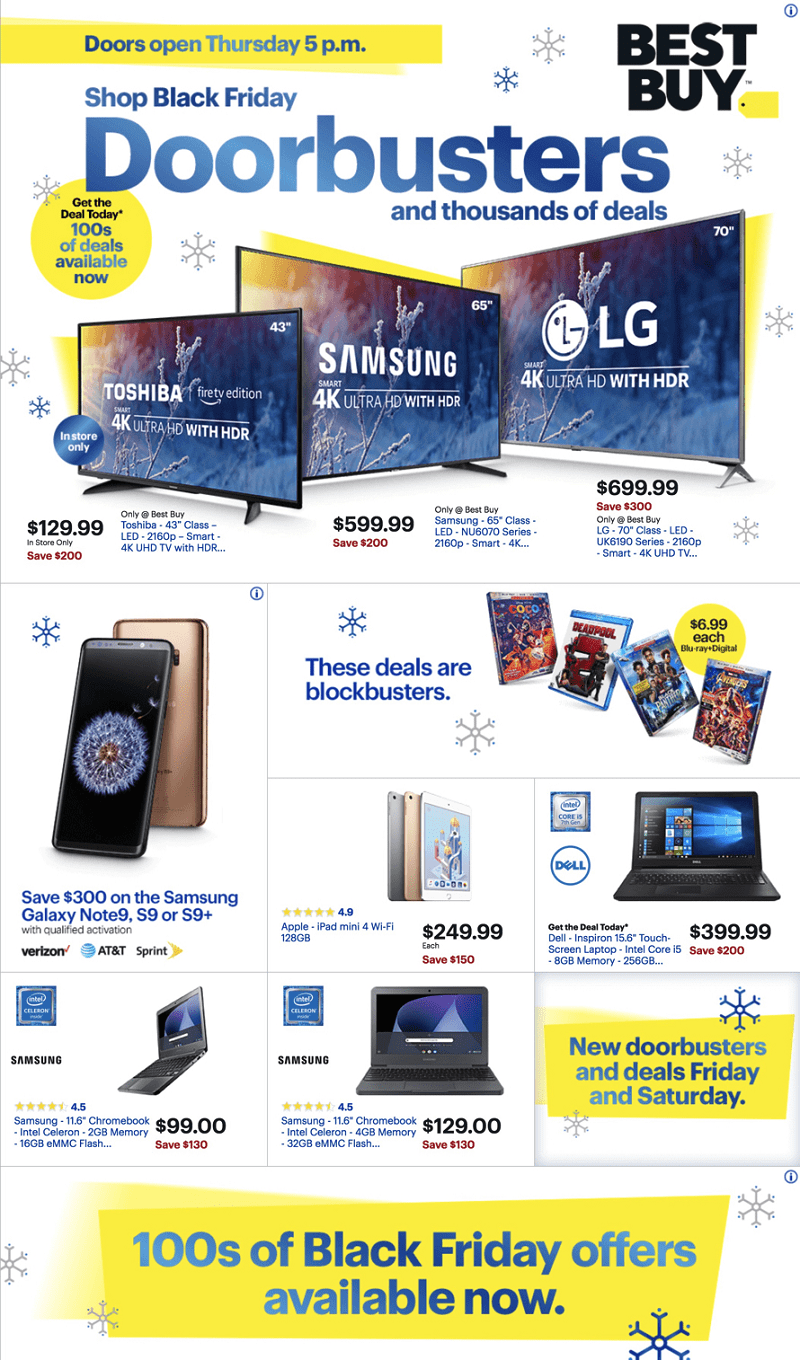 Best Buy Black Friday Deals for 2018! - Thrifty NW Mom