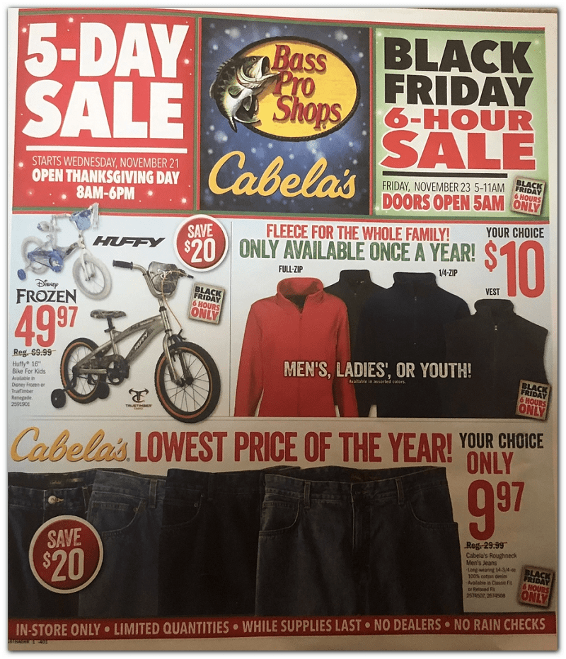 Cabelas Black Friday Deals for 2018! Thrifty NW Mom