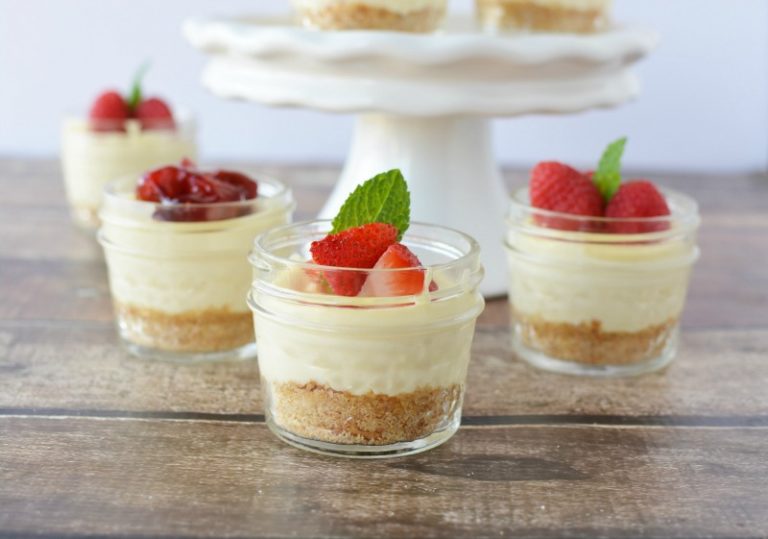 Cheesecake in a Jar Recipe A Crowd Pleaser & Perfect for any Party