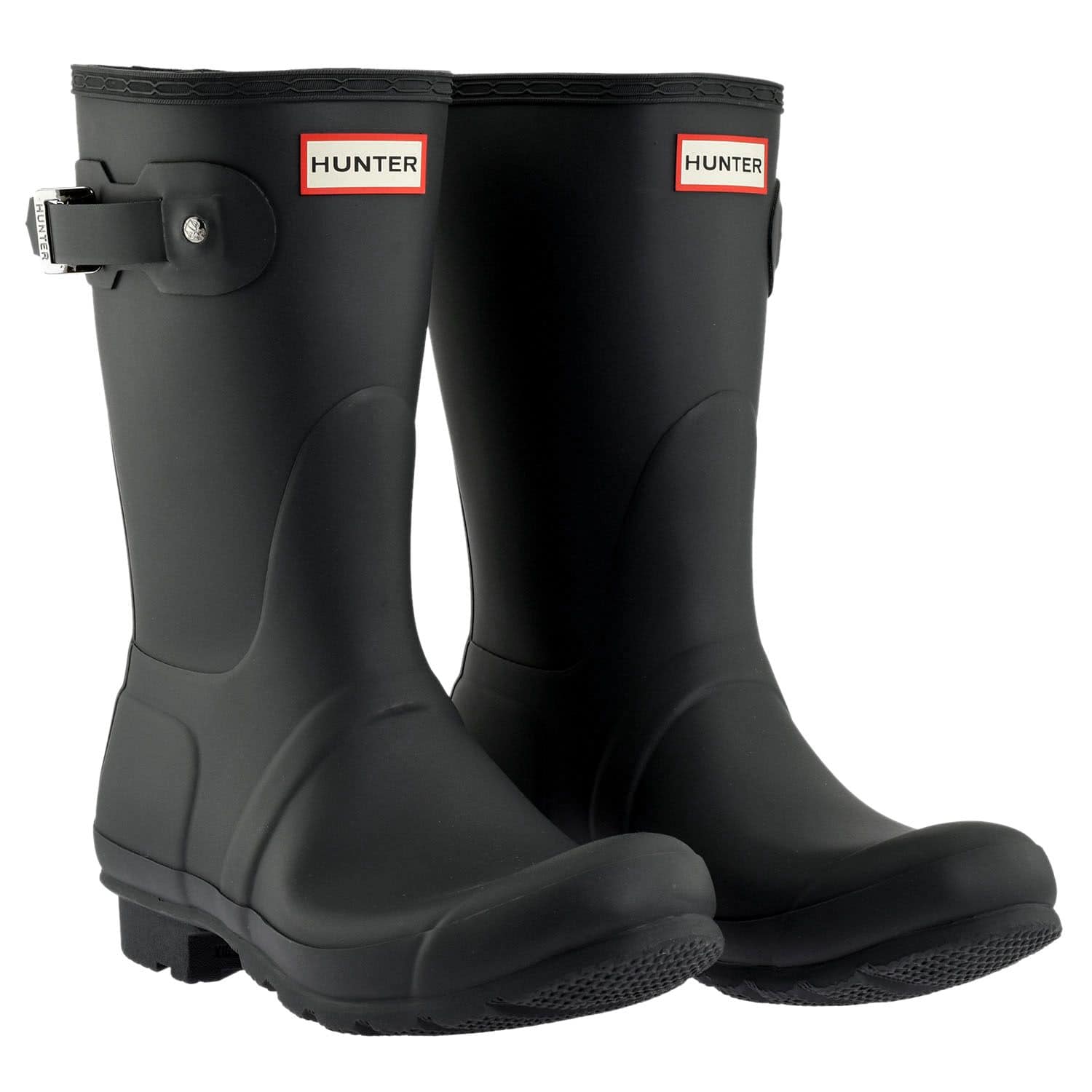 black tall hunter boots sale