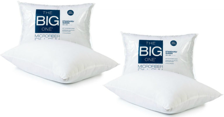 Kohls The Big One Queen or Standard Pillows Just $2.71!!