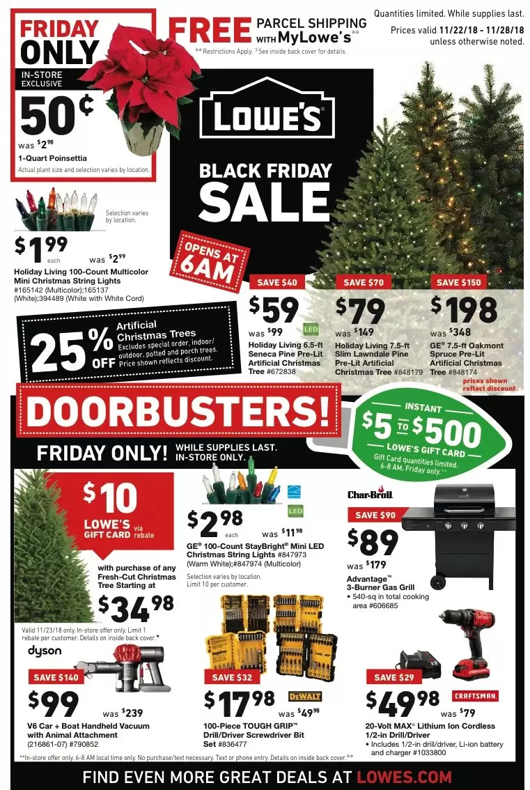 Lowes Black Friday Deals