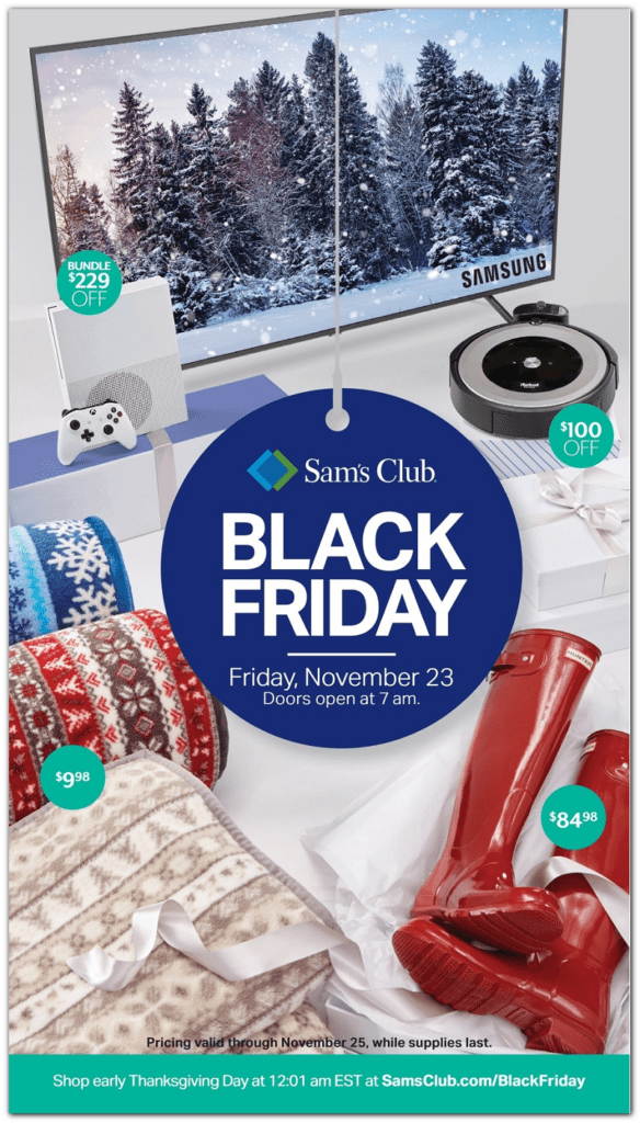 Sam’s Club Black Friday Deals for 2018!