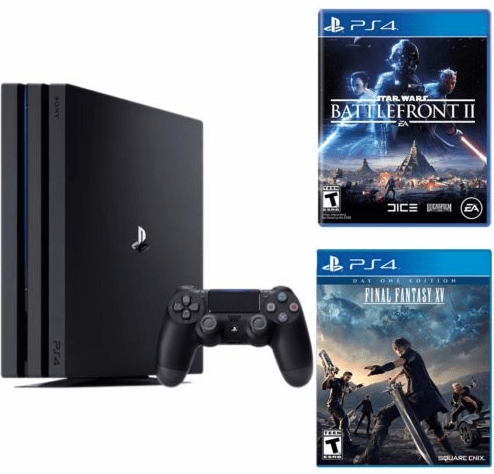 Playstation 4 Pro 1TB console 2 game bundle