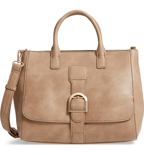 Sole Society Zola Faux Leather Satchel