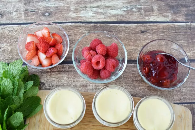 Toppings for Cheesecake in a Jar recipe