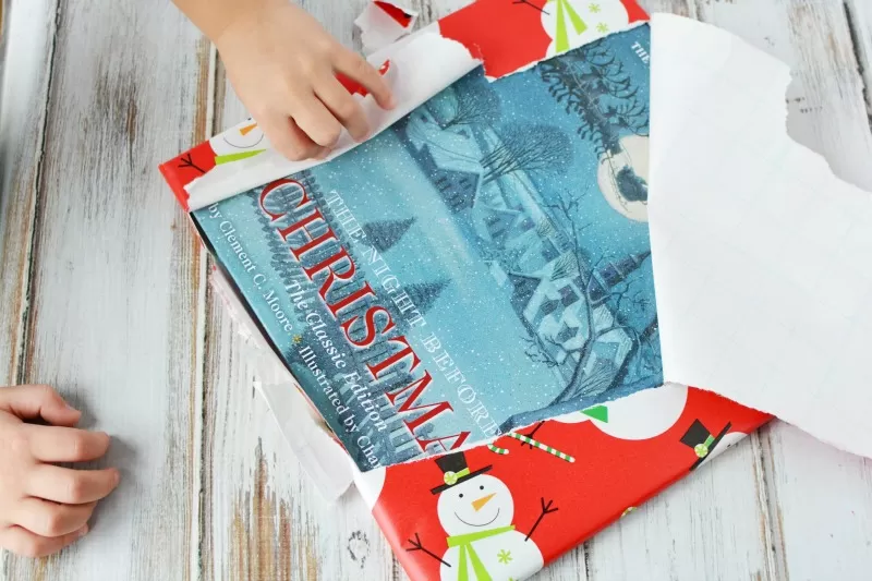 Unwrapping Christmas book