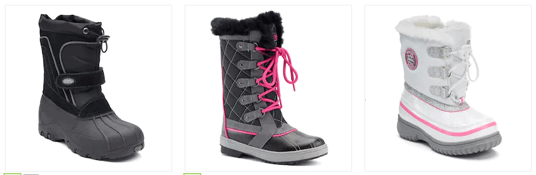Kids Winter Boots $17.99 Today Only! (Reg. $49.99 to $64.99)