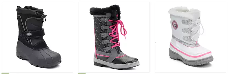 Kids Winter Boots $17.99 Today Only! (Reg. $49.99 to $64.99)