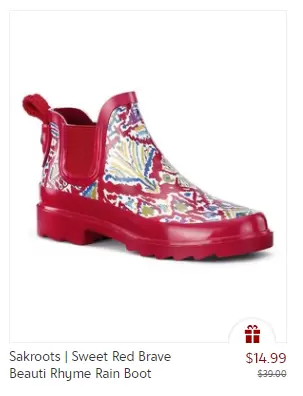 Rain Boots for Women – $14.49!