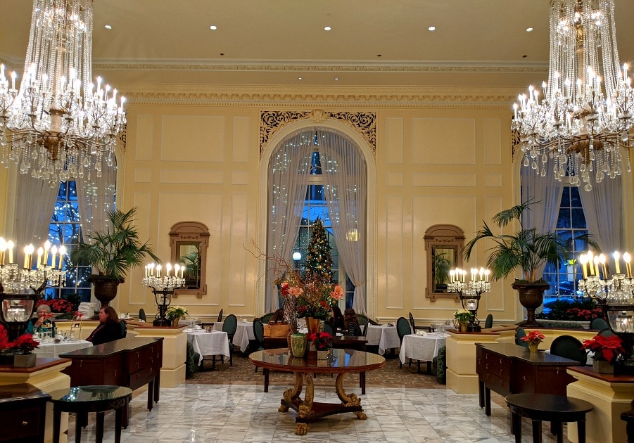 Georgian Tea at Fairmont Olympic Hotel in Seattle