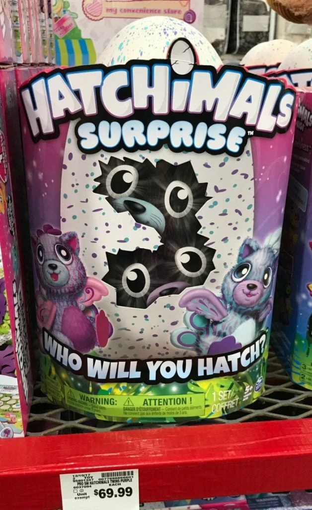 Hatchimals at Fred Meyer