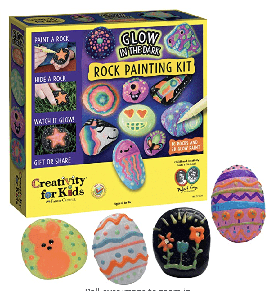 Glow in the Dark Rock Painting Set